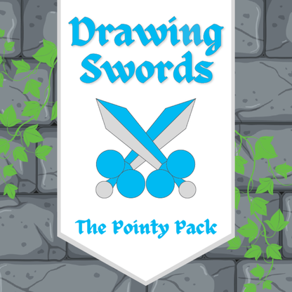 Drawing Swords - Pointy Pack